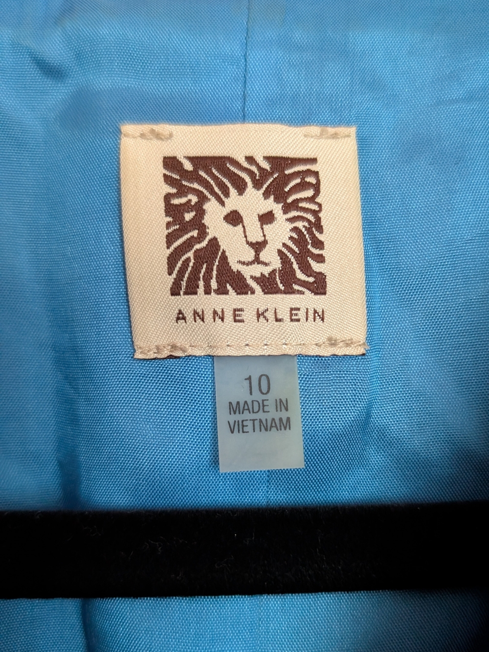 Anne Klein Bright Animal Print Coat - Picture 4 of 7